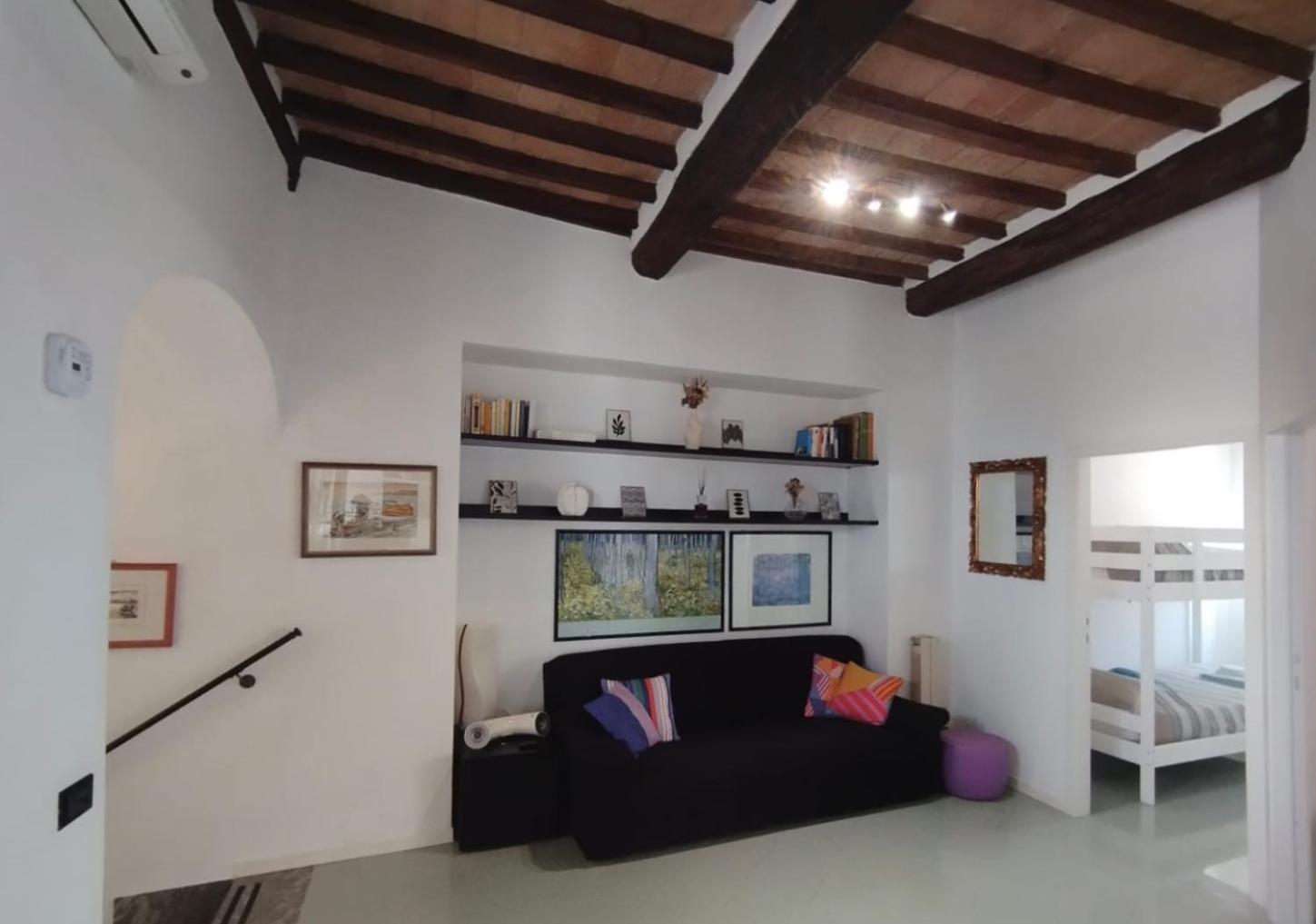 Historic Center Apartment With Private Garage Montalcino Exteriér fotografie